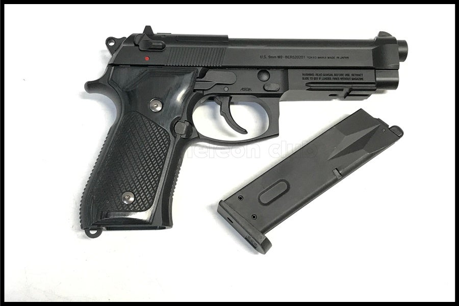 東京)東京マルイ M9A1ガスブローバック 木製グリップ 2）