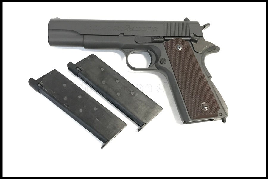 東京マルイ M1911A1 ガスガン 予備マガジン2個 マガジンポーチセット 東京)東京マルイ M1911A1コルトガバメント ガスブローバック 予備マグ