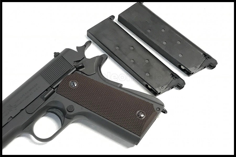東京マルイ M1911A1 ガスガン 予備マガジン2個 マガジンポーチセット 東京)東京マルイ M1911A1コルトガバメント ガスブローバック 予備マグ