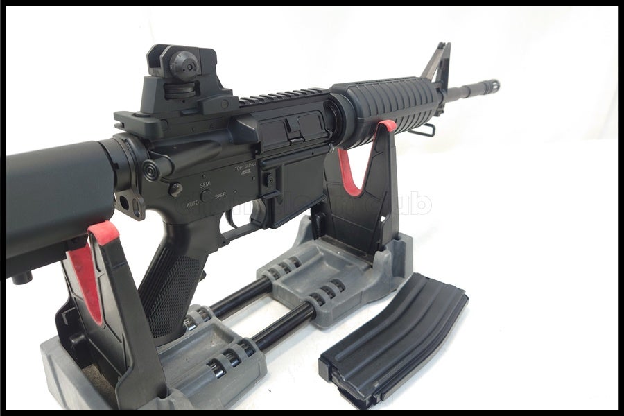 東京)TOP M4A1 カービン EBB ライブカート式 ブローバック電動ガン