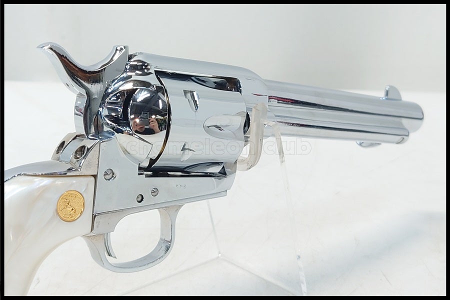 東京)HWS コルト SAA アーティラリー オールシルバーABSモデルガン SPG
