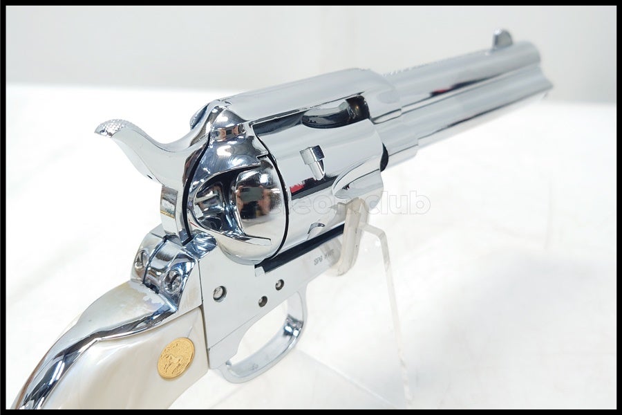 東京)HWS コルト SAA シビリアン オールシルバー ABSモデルガン SPG