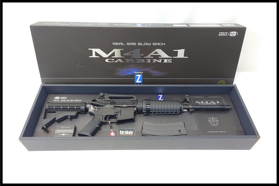 東京マルイ M4A1 MWS GBB ガスブローバック 美品 元箱付 東京)東京マルイ M4A1 MWS ガスブローバック