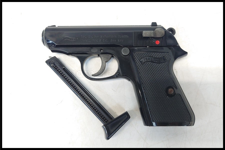 マルシン ワルサーPPK/S エアコッキング 美品 東京)マルシン ワルサー PPK/S エアーコッキングガン ケースレスタイプ