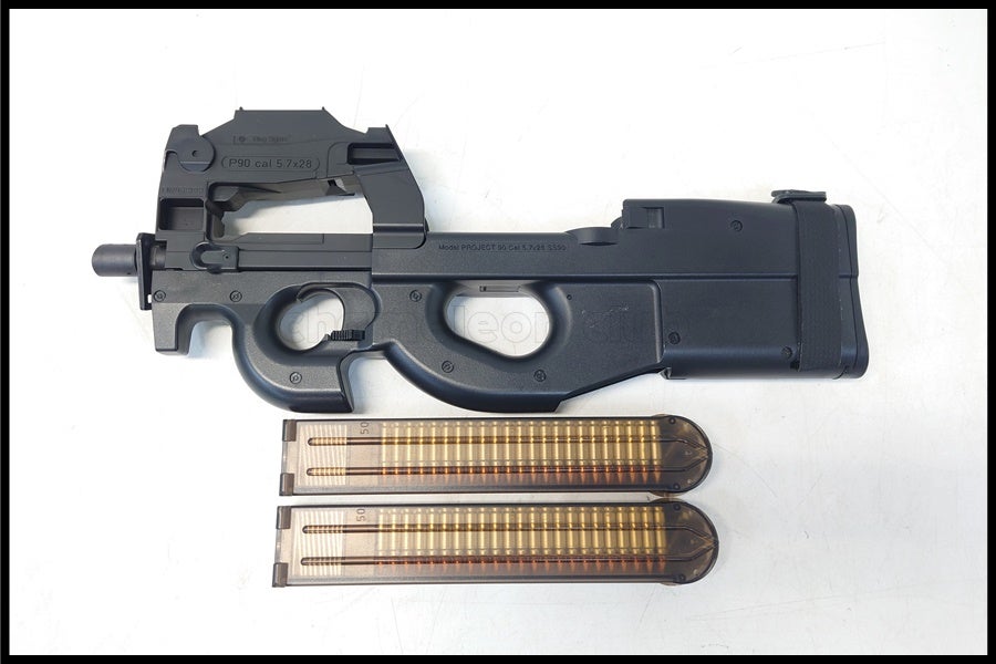東京)東京マルイ P90 スタンダード電動ガン 予備マガジン付