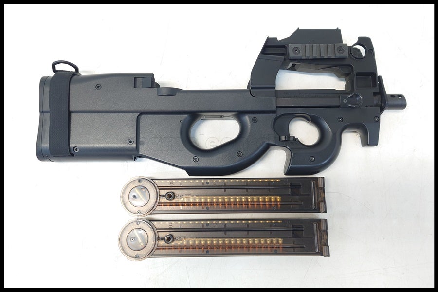 東京)東京マルイ P90 スタンダード電動ガン 予備マガジン付