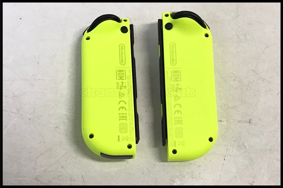 東京)NINTENDO/ニンテンドー SWITCH Joy-Conネオンイエロー 未使用品