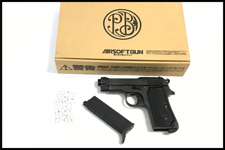 【WA】ベレッタ M1934 カーボンブラックHW【箱なし】 東京)WA ベレッタM1934 カーボンブラック ガスブローバック ジャンク