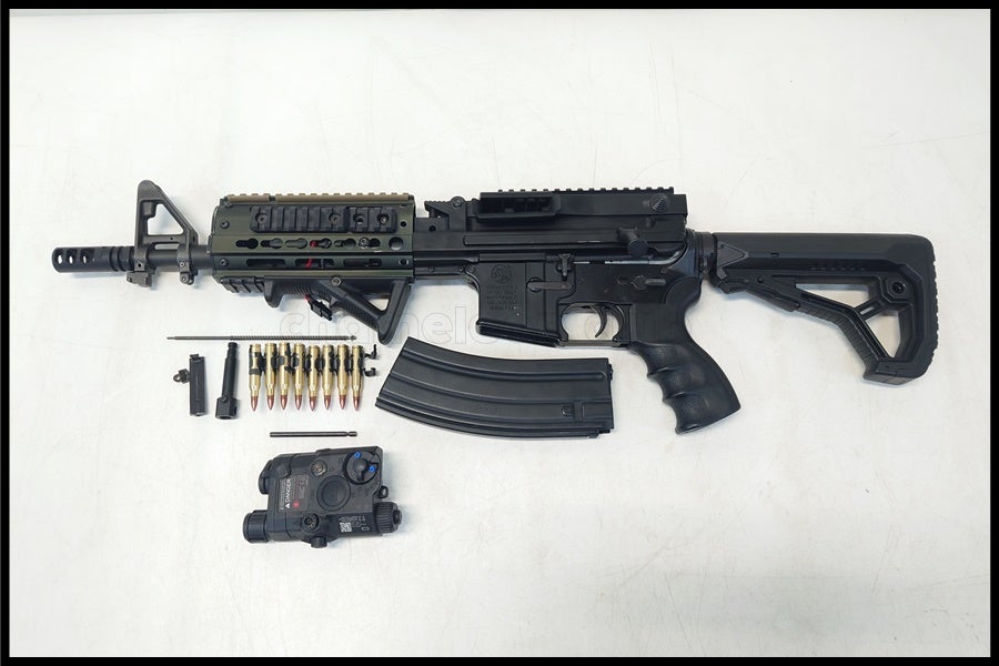 東京)東京マルイ SOPMOD M4 次世代電動ガン 外装カスタム ジャンク想定