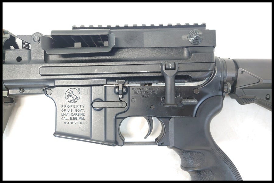 東京)東京マルイ SOPMOD M4 次世代電動ガン 外装カスタム ジャンク想定