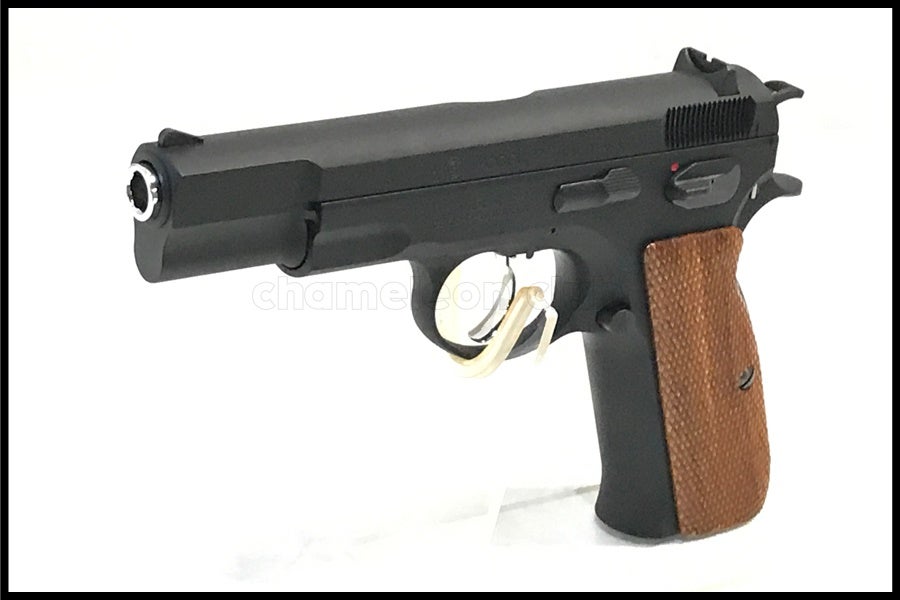 東京)KSC Cz75 2NDVer HWガスブローバック システム7 木製グリップ