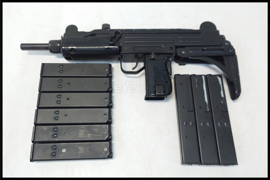 東京)東京マルイ UZI ウージーSMG 電動ガン 予備マガジン付 現状品